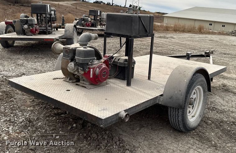 image for item EA2269 Shop built pump trailer