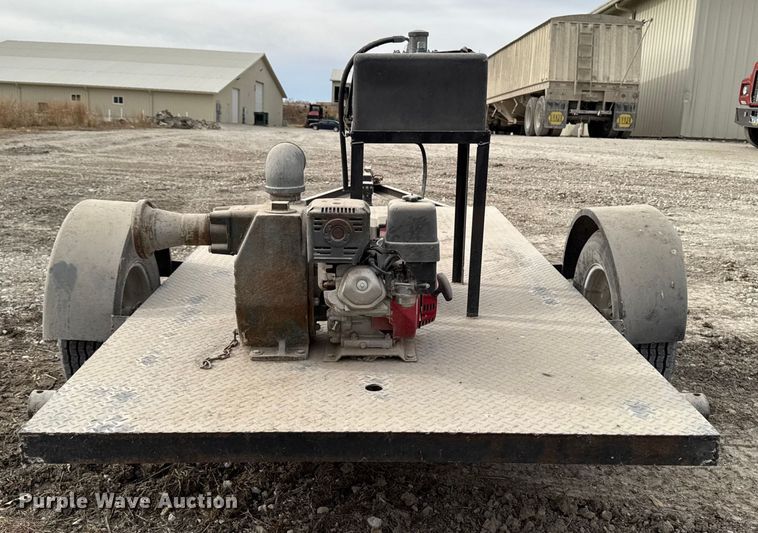 image for item EA2269 Shop built pump trailer