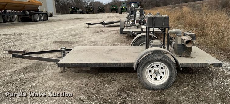 image for item EA2269 Shop built pump trailer