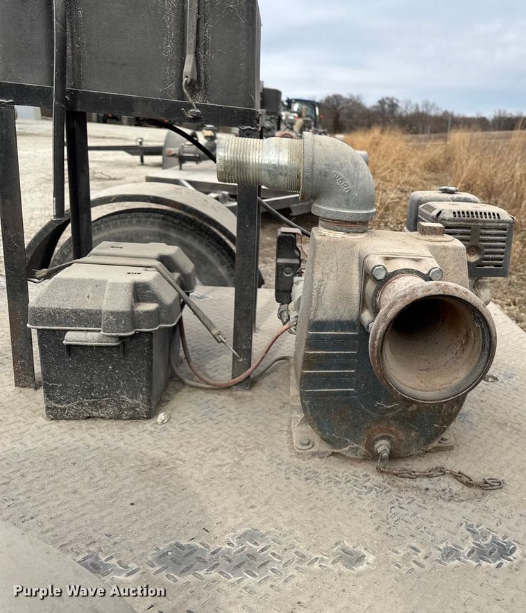 image for item EA2269 Shop built pump trailer