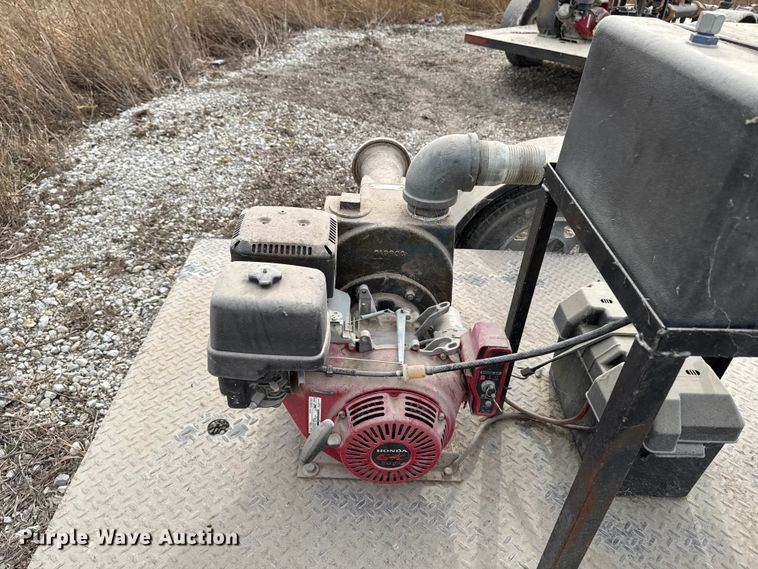 image for item EA2269 Shop built pump trailer