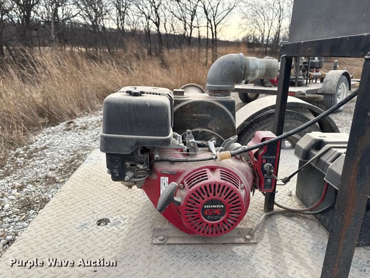 image for item EA2269 Shop built pump trailer