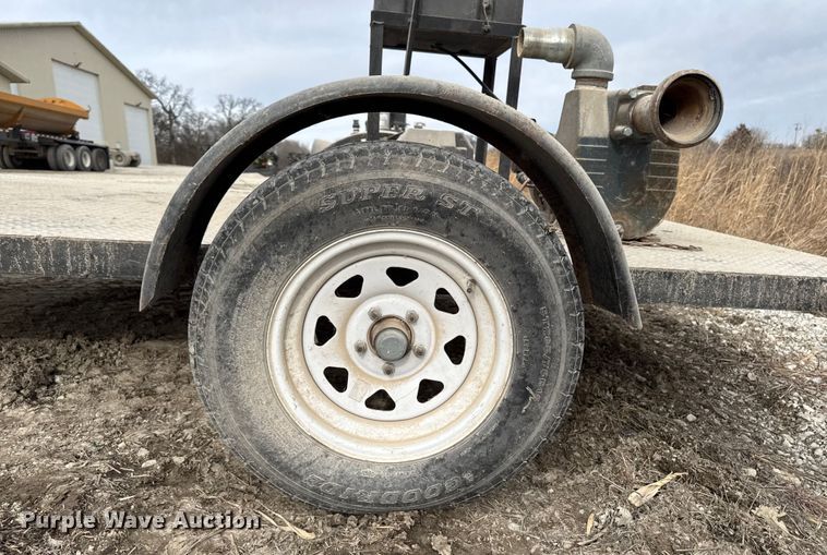 image for item EA2269 Shop built pump trailer