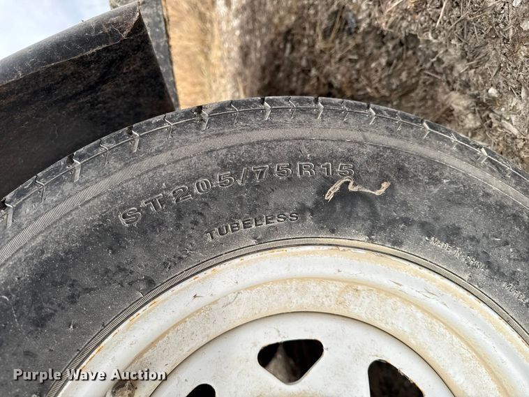 image for item EA2269 Shop built pump trailer