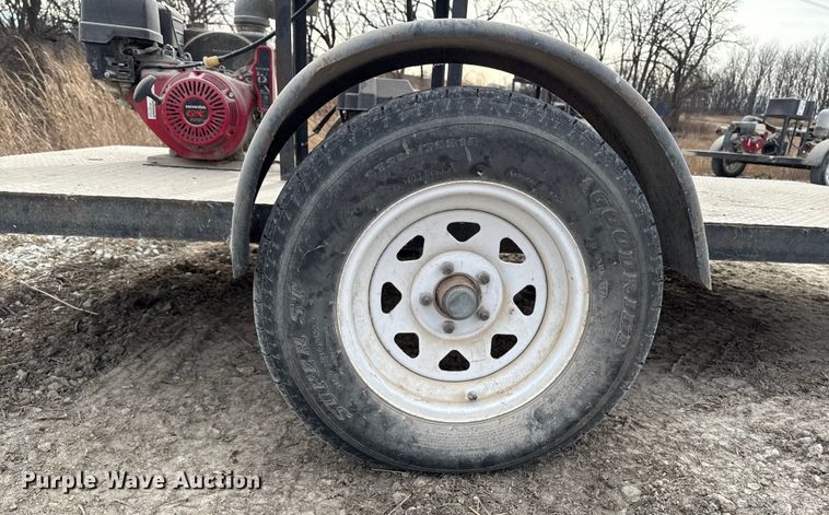 image for item EA2269 Shop built pump trailer