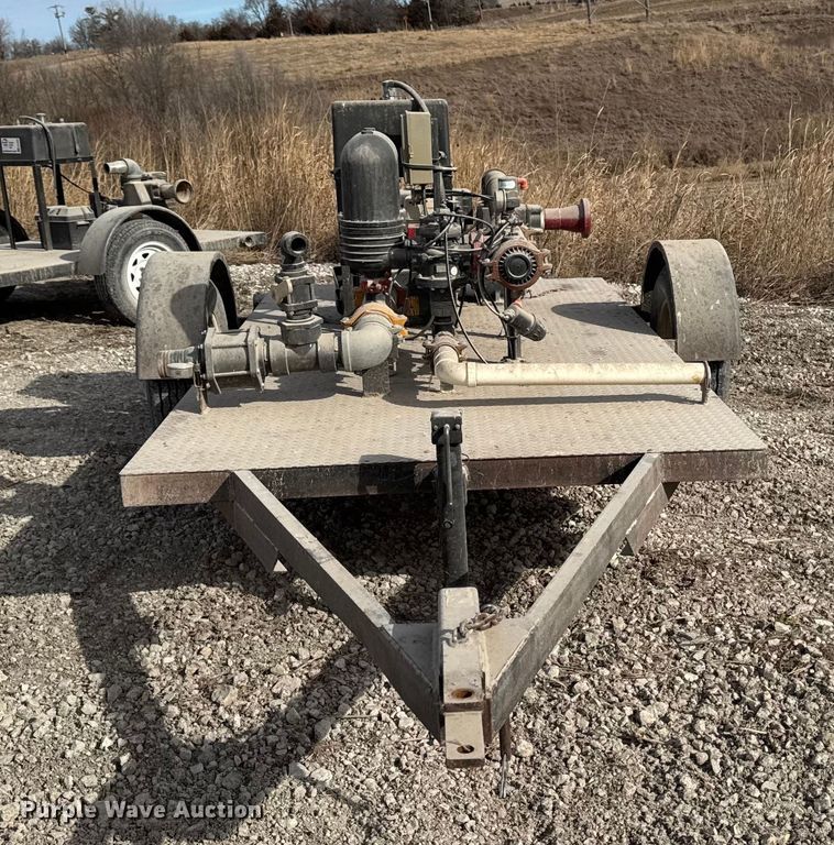 image for item EA2270 Shop built pump trailer