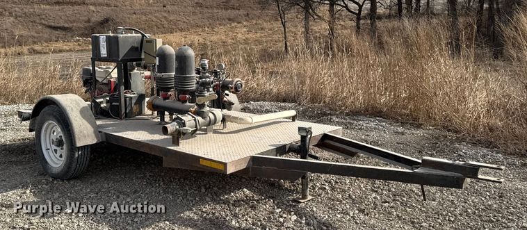 image for item EA2270 Shop built pump trailer