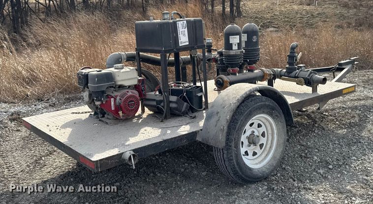 image for item EA2270 Shop built pump trailer