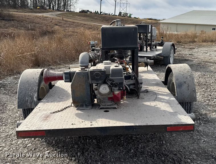 image for item EA2270 Shop built pump trailer