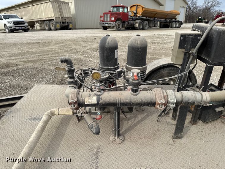 image for item EA2270 Shop built pump trailer