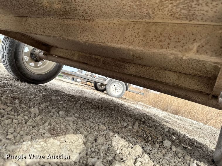 image for item EA2270 Shop built pump trailer