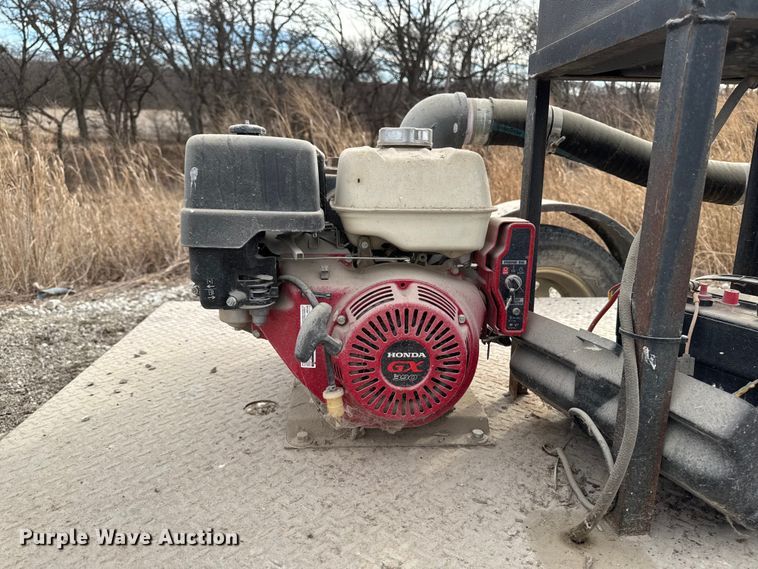 image for item EA2270 Shop built pump trailer