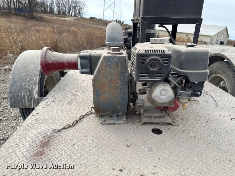 image for item EA2270 Shop built pump trailer