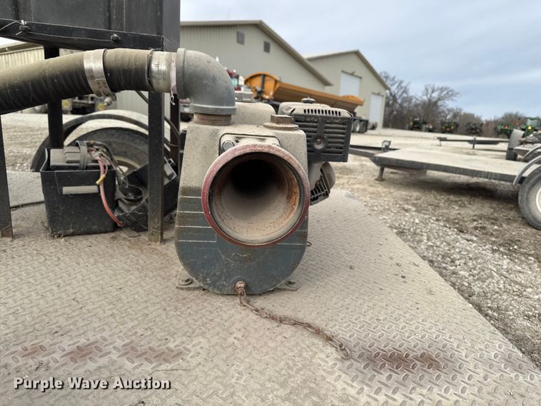 image for item EA2270 Shop built pump trailer