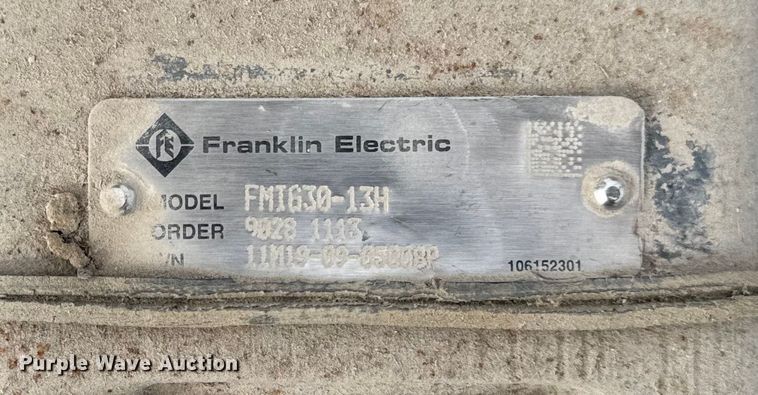 image for item EA2270 Shop built pump trailer