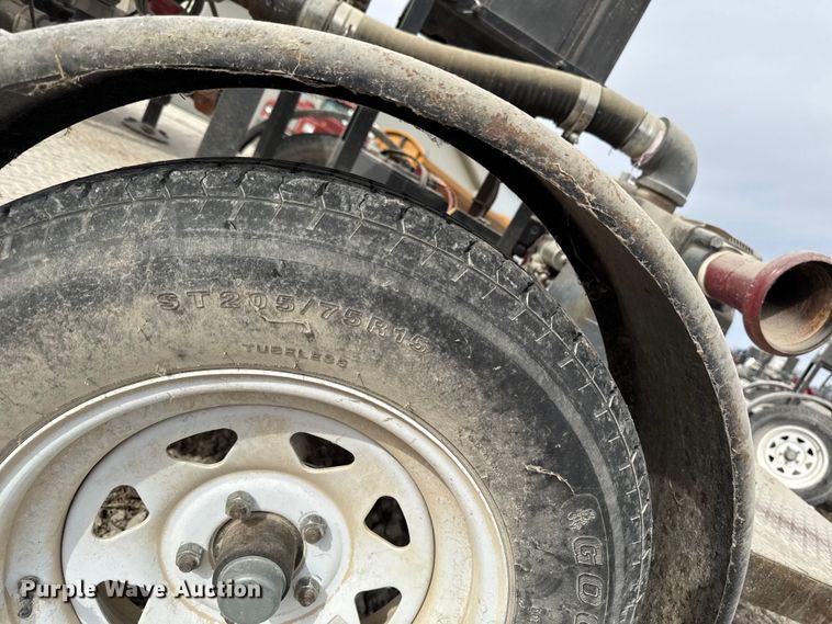 image for item EA2270 Shop built pump trailer