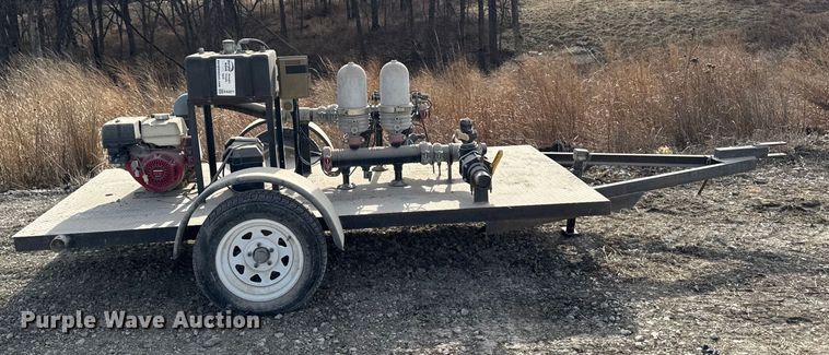 image for item EA2271 Shop built pump trailer