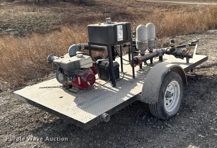 image for item EA2271 Shop built pump trailer