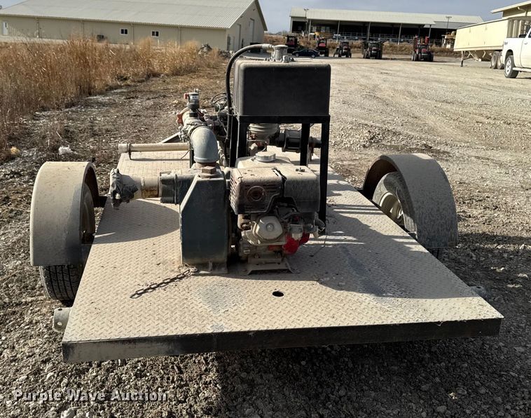 image for item EA2271 Shop built pump trailer