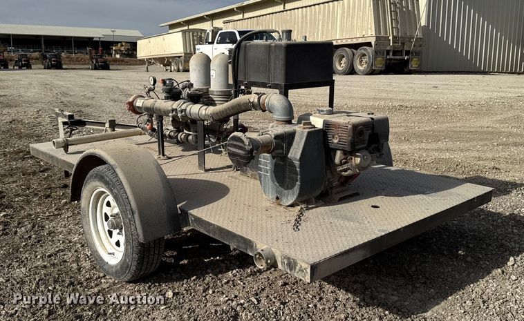 image for item EA2271 Shop built pump trailer