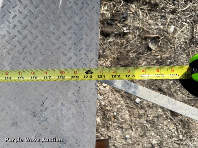 image for item EA2271 Shop built pump trailer