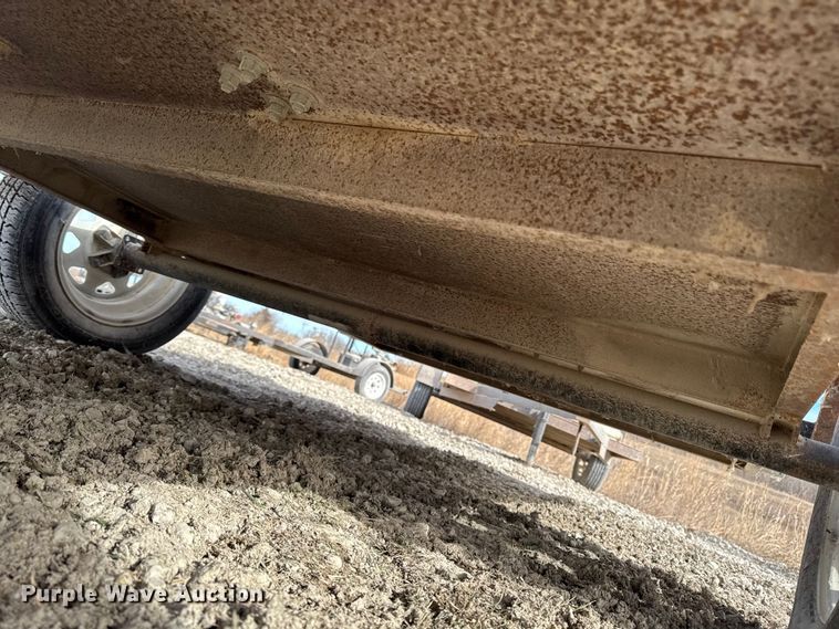 image for item EA2271 Shop built pump trailer