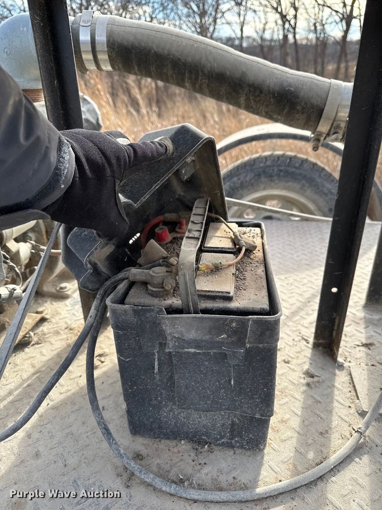 image for item EA2271 Shop built pump trailer