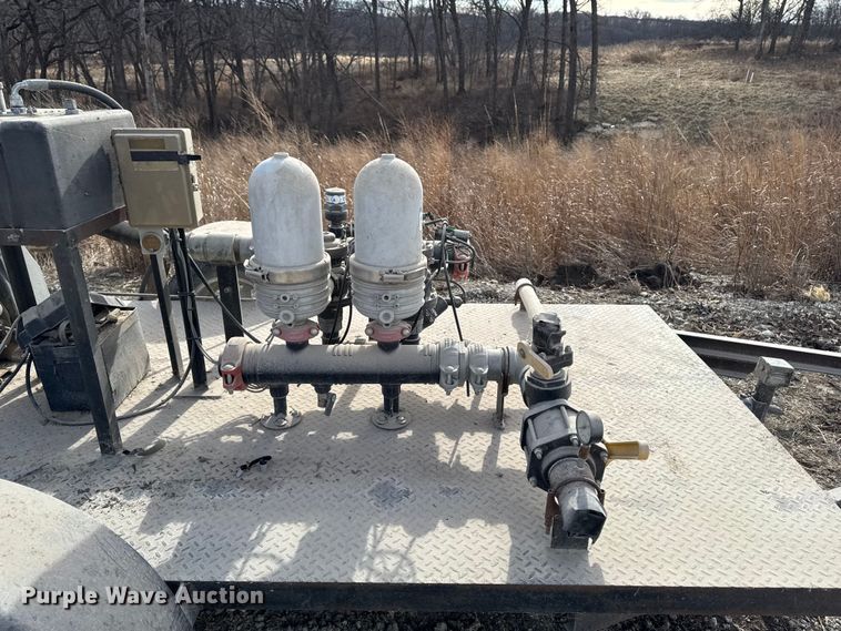 image for item EA2271 Shop built pump trailer