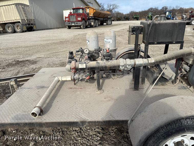 image for item EA2271 Shop built pump trailer