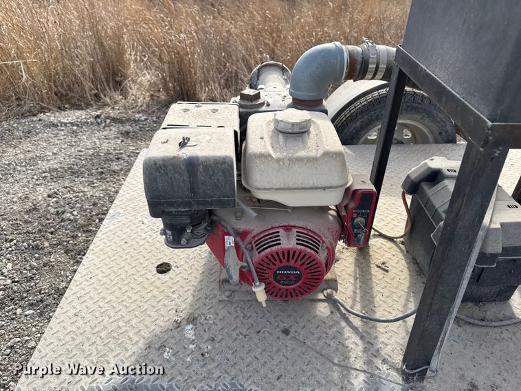 image for item EA2271 Shop built pump trailer