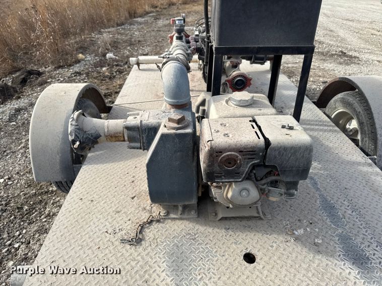 image for item EA2271 Shop built pump trailer