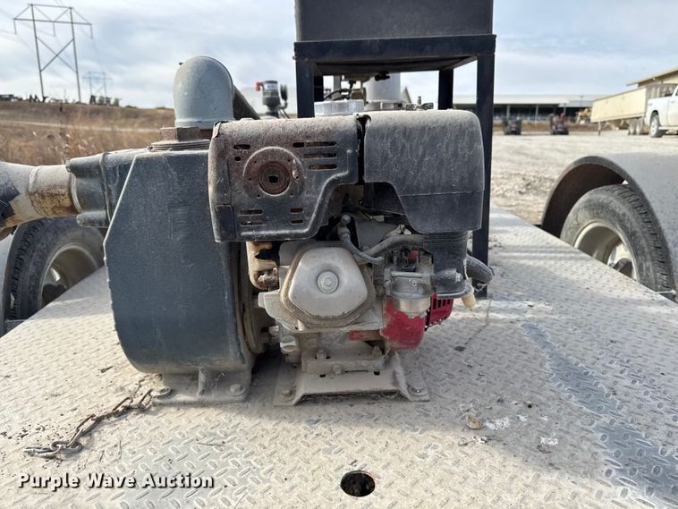 image for item EA2271 Shop built pump trailer