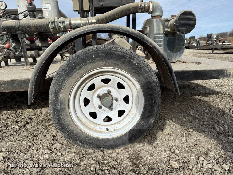 image for item EA2271 Shop built pump trailer