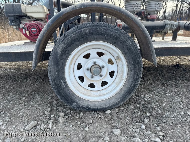 image for item EA2271 Shop built pump trailer