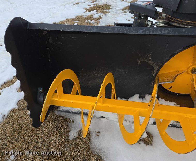 image for item EB1231 Erskine 2020 skid steer snow blower