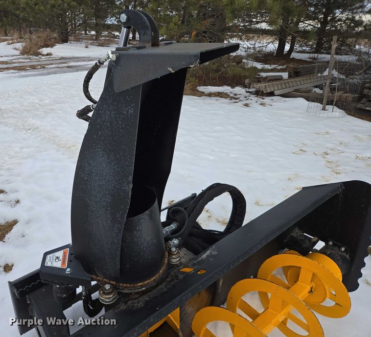 image for item EB1231 Erskine 2020 skid steer snow blower