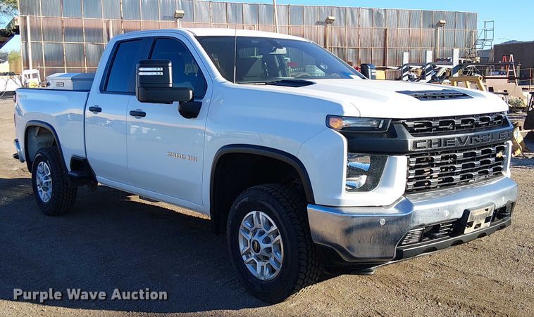 image for item EE5107 2021 Chevrolet Silverado 2500HD Ext. Cab pickup truck