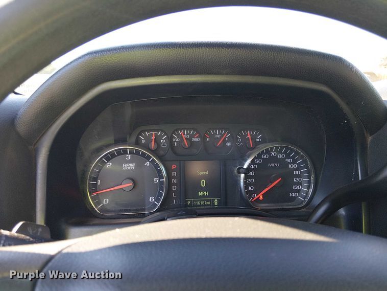 image for item EE5109 2018 Chevrolet Silverado 2500HD Ext. Cab pickup truck