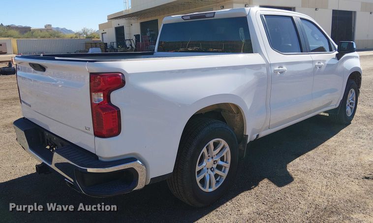 image for item EE5114 2020 Chevrolet Silverado 1500 Crew Cab pickup truck