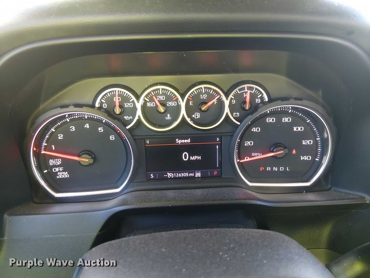 image for item EE5114 2020 Chevrolet Silverado 1500 Crew Cab pickup truck