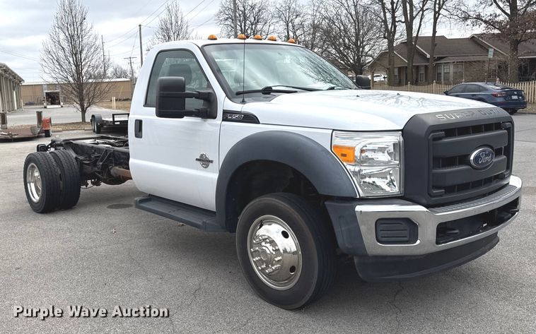 image for item EN0168 2016 Ford F550 truck cab and chassis