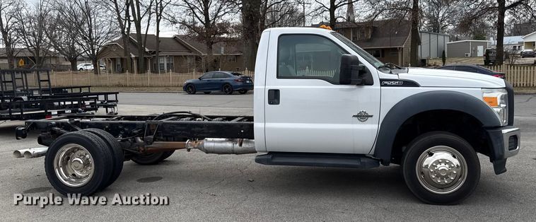 image for item EN0168 2016 Ford F550 truck cab and chassis