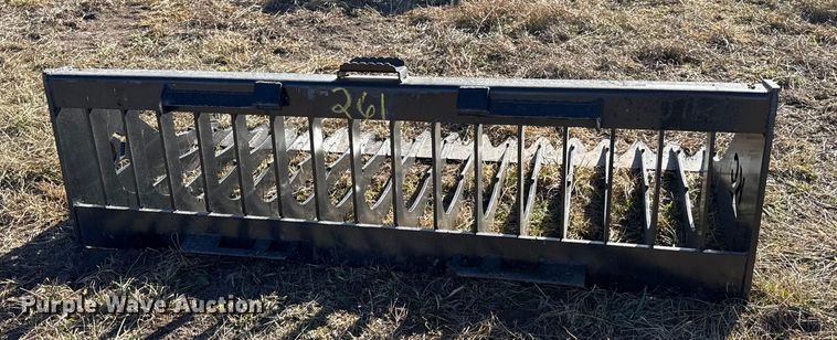 image for item EN0219 KC skid steer rock bucket