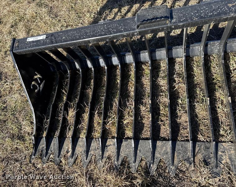 image for item EN0219 KC skid steer rock bucket