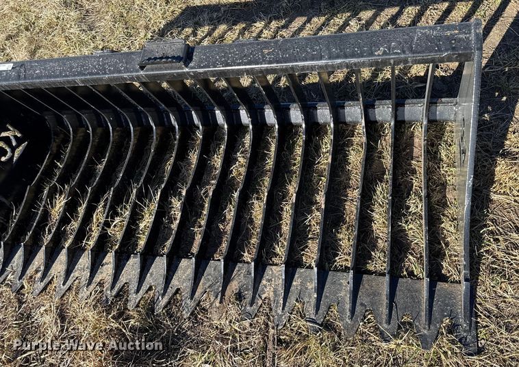 image for item EN0219 KC skid steer rock bucket