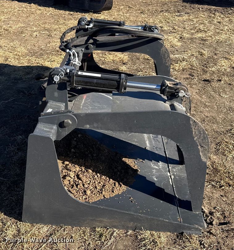 image for item EN0226 2025 Wolverine GB-11-72W skid steer grapple bucket