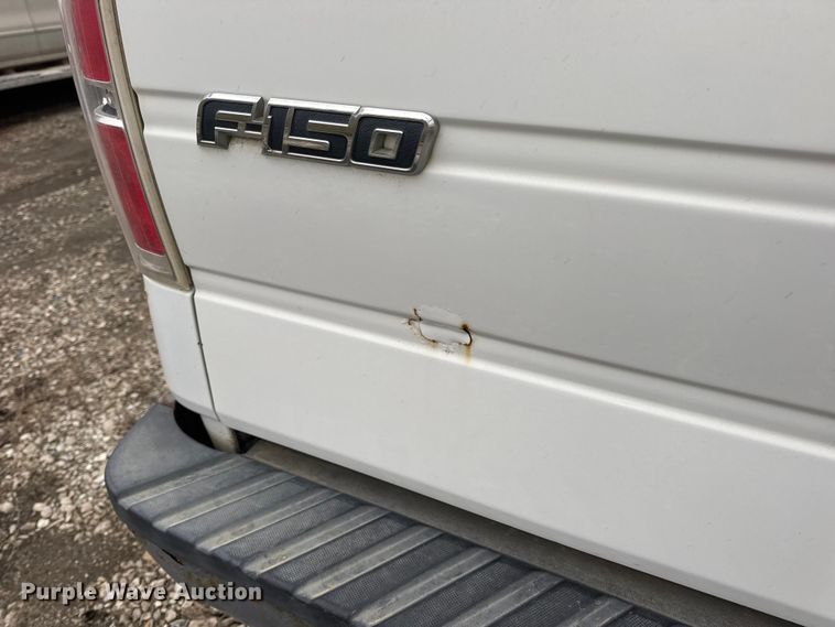 image for item EN0797 2010 Ford F150 Ext. Cab pickup truck