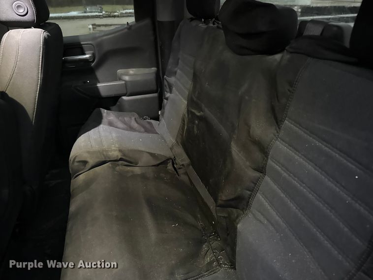 image for item EN0840 2019 Chevrolet Silverado 1500 Ext. Cab pickup truck