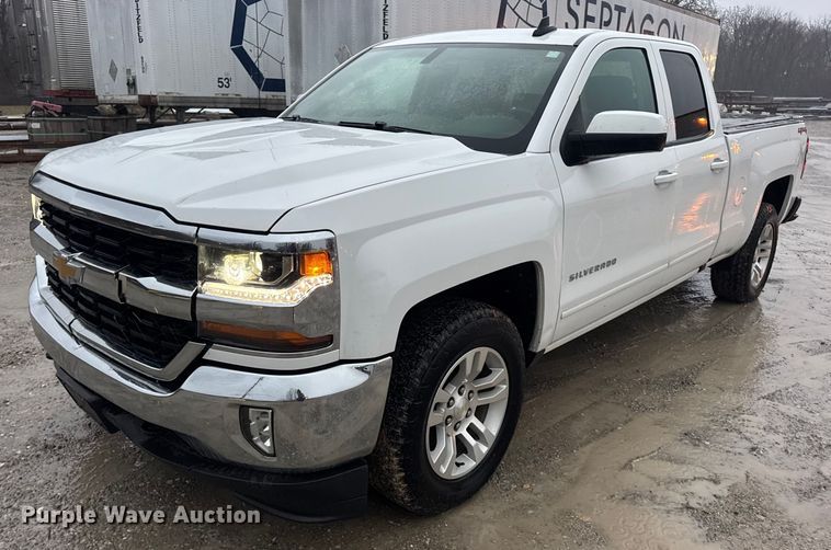 image for item EN0841 2018 Chevrolet Silverado 1500 LT Ext. Cab pickup truck