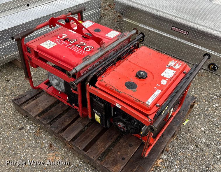 image for item EN0845 (2) MultiQuip GA-3.6 generators